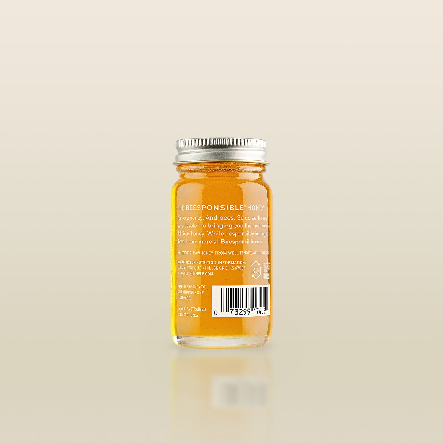 American Raw Berry Blossom Mini Jar (3 OZ)