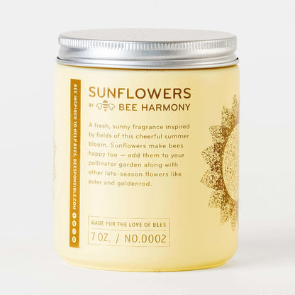 "Sunflowers" Handpoured Candle (7 oz.)