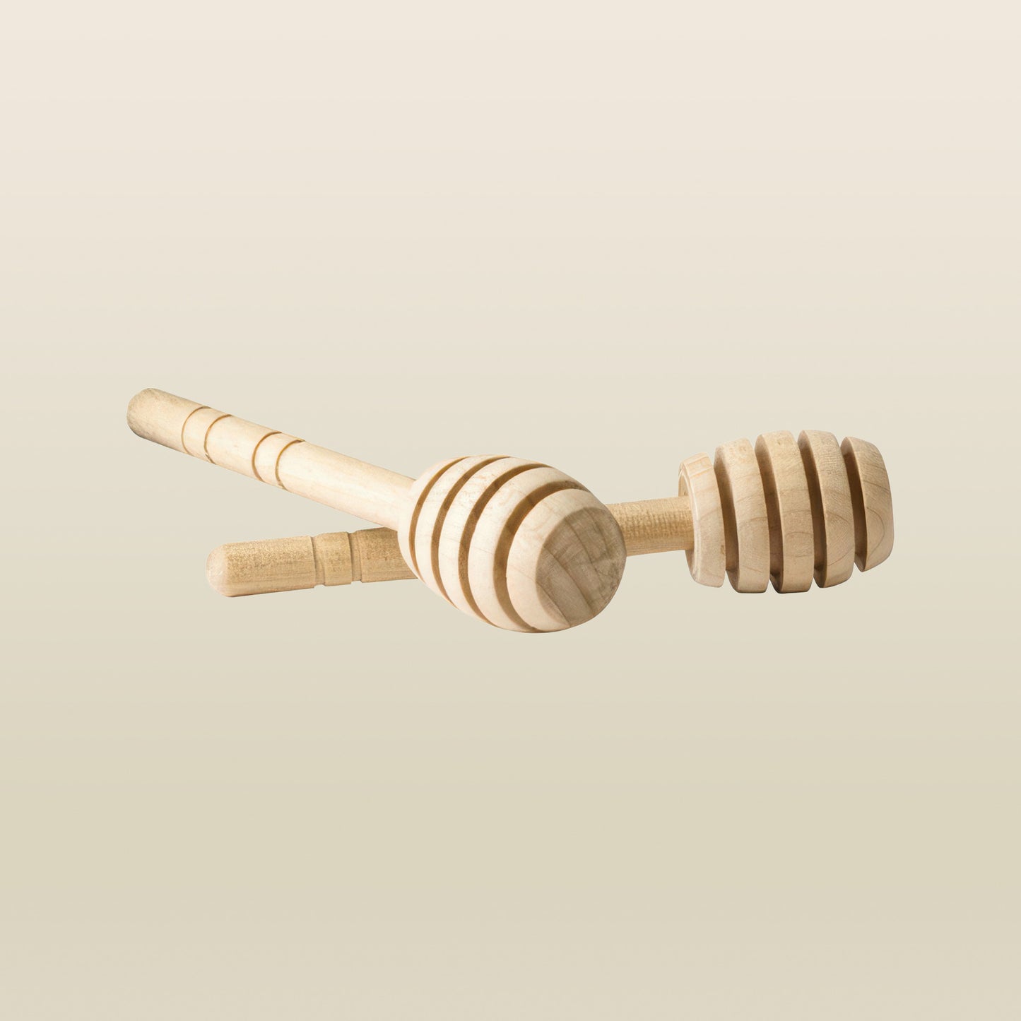 Mini Wooden Honey Dipper (4")