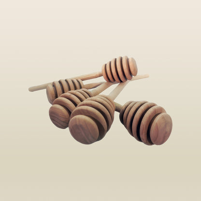 Wooden Honey Dipper (6")