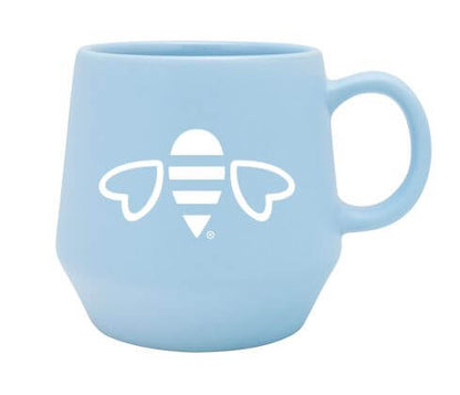 blue mug