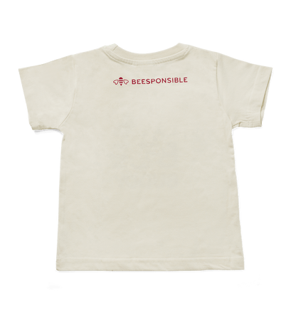 Beesponsible Toddler T-shirt Back - Beesponsible Logo